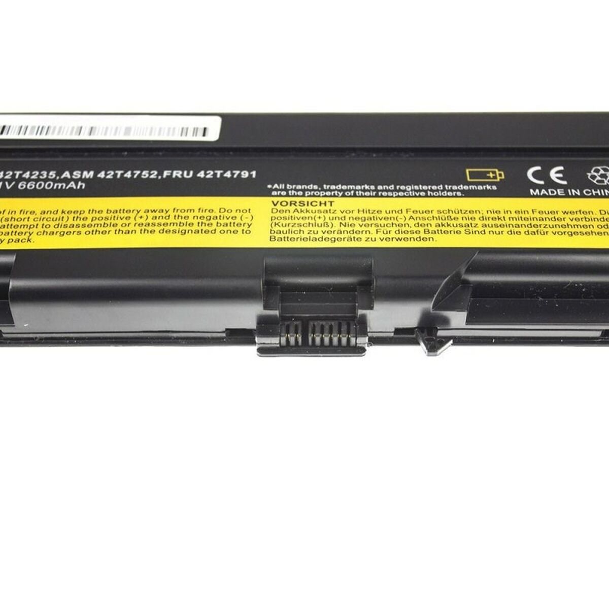 Laptopbatteri Green Cell LE28 Svart 6600 MAH